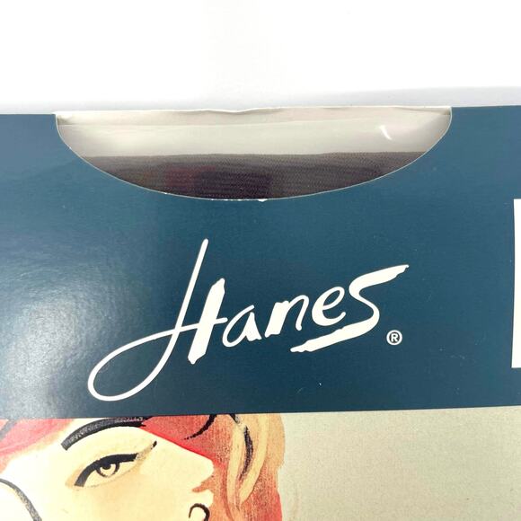 00s HANES SUITABLE ATTIRE Vintage Brown Sheer Toe Pantyhose - Picture 5 of 8